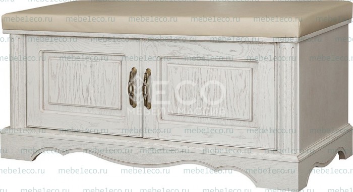 Банкетка Паола - 2 из массива Ш-110см, В-50см,Г-45см
