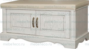 Банкетка Паола - 2 из массива Ш-110см, В-50см,Г-45см
