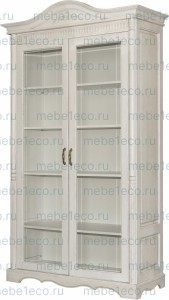 Книжный шкаф Паола - 102 из массива Ш-120см, В-220см,Г-50см