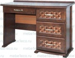 Письменный стол Омега № 1 из массива дерева Ш-120см,В-85см,Г-60см