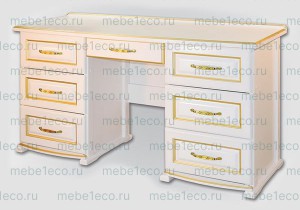 Письменный стол Омега № 2 из массива дерева Ш-180см,В-85см,Г-60см