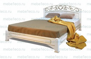 Кровать Омега модель № 5 из массива дерева