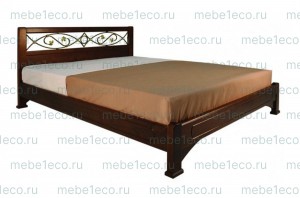 Кровать Омега модель №7 из массива дерева