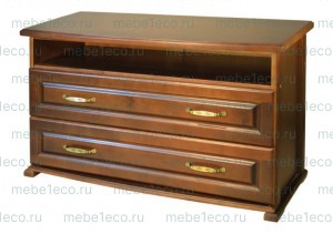 ТВ тумба Омега модель №1 из массива дерева Ш-100см,В-65см,Г-45см