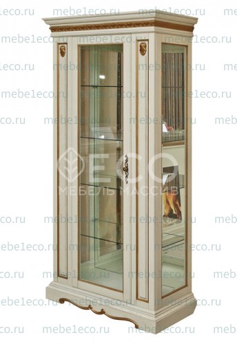 Шкаф Сервант Милано 001 из массива Ш-95 см, В-200см,Г-45см