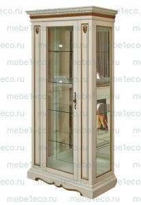 Шкаф Сервант Милано 001 из массива Ш-95 см, В-200см,Г-45см