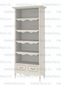Стеллаж Амелия с ящиками Ш-100см,В-225см,Г-43см