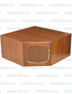 Антресоль Омега № 5 (угловая) из массива дерева Ш-90*90см,В-50см,Г-60см