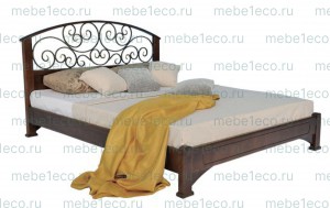 Кровать Омега модель № 11 из массива дерева