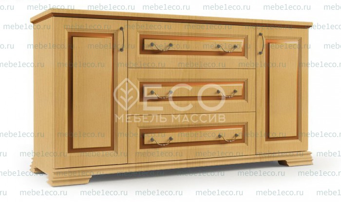 Комод Глория модель №5 из массива Ш-160см,В-80см,Г-45см