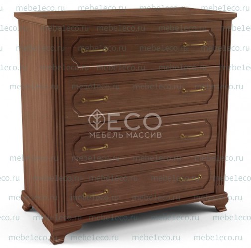 Комод Гармония 4 ящика из массива Ш-90см,В-90см,Г-45см