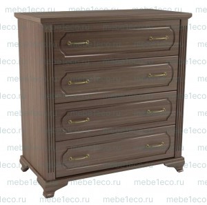 Комод Гармония 4 ящика из массива Ш-90см,В-90см,Г-45см