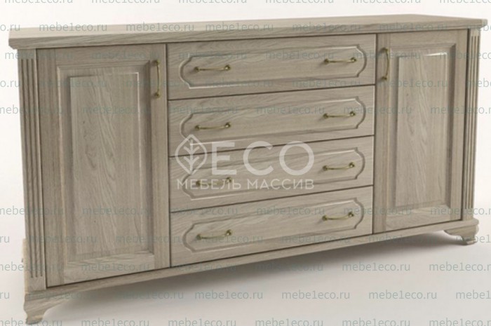 Комод Гармония + полки из массива Ш-150см,В-90см,Г-45см