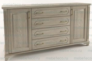 Комод Гармония + полки из массива Ш-150см,В-90см,Г-45см