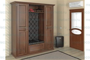 Прихожая из массива ПР - 001 модель № 2 Ш-200см,В-240см,Г-50см