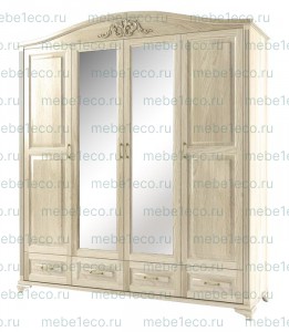 Шкаф Венеция 3.4 из массива Ш-200см,В-220см,Г-60см