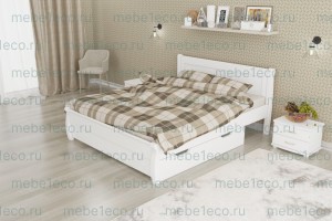 Кровать Амина из массива дерева