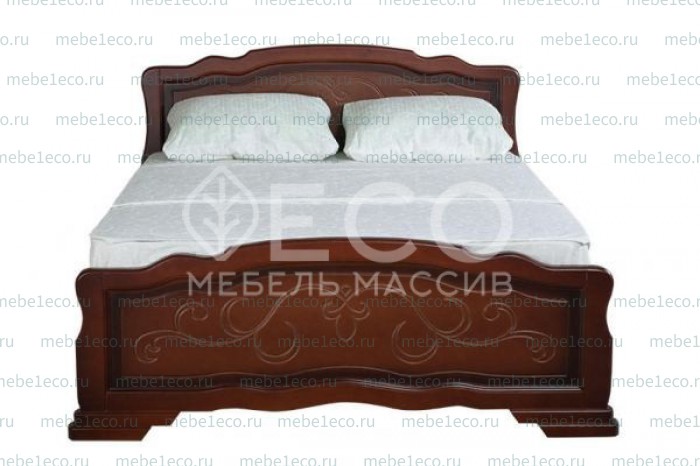 Кровать Фиеста из массива дерева