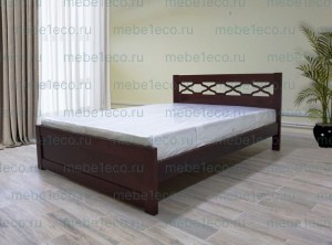 Кровать Лион из массива дерева