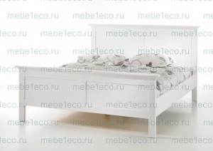 Кровать Троя из массива дерева