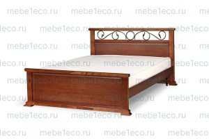 Кровать Ева модель № 2 из массива дерева