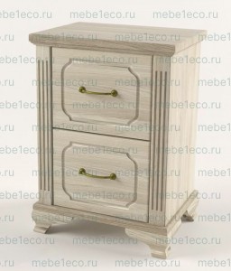 Тумба Гармония 2 ящика из массива Ш-50см,В-56см,Г-32см