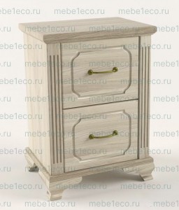 Тумба Гармония 2 ящика из массива Ш-50см,В-56см,Г-32см