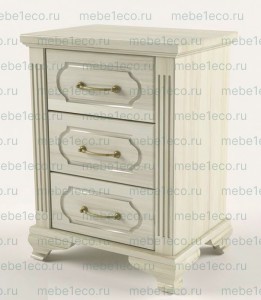 Тумба Гармония 3 ящика из массива Ш-50см,В-58см,Г-32см