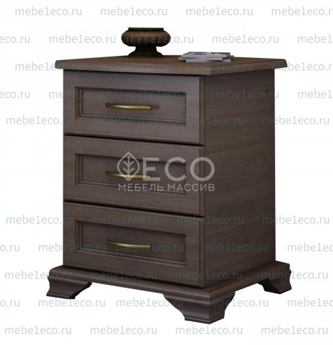 Тумба Лира 3 ящика из массива Ш-45см,В-58см,Г-30см