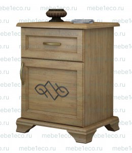 Тумба Сатори ящик + дверка из массива Ш-45см,В-58см,Г-30см