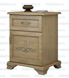 Тумба Соната ящик + дверка из массива Ш-45см,В-58см,Г-30см
