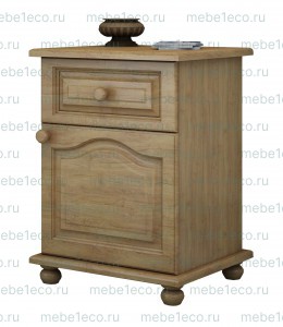 Тумба Филенка ящик + дверка из массива Ш-45см,В-58см,Г-30см