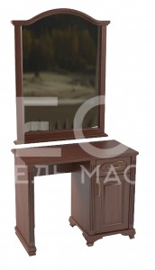 Туалетный стол Грация № 4 из массива Ш-120/100см,В-75/130см,Г-60см