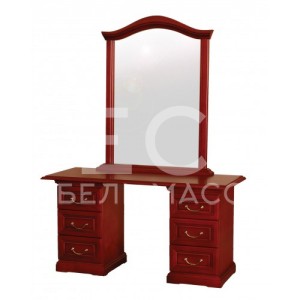 Туалетный стол Грация № 1 из массива Ш-150/100см,В-75/150см,Г-60см