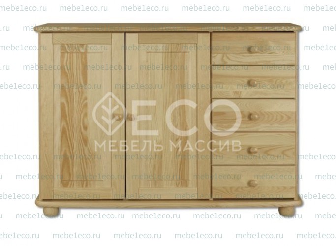 Комод КД - 144 из массива Ш-120см,В-90см,Г-45см