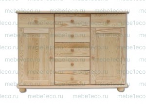 Комод КД - 153 из массива Ш-125см,В-90см,Г-45см