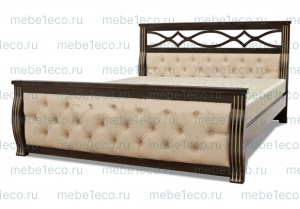 Кровать Крокус модель №3 из массива дерева