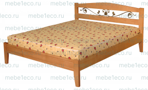 Кровать Жоржета модель №2 из массива дерева