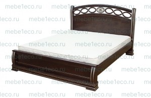 Кровать Лорена из массива дерева
