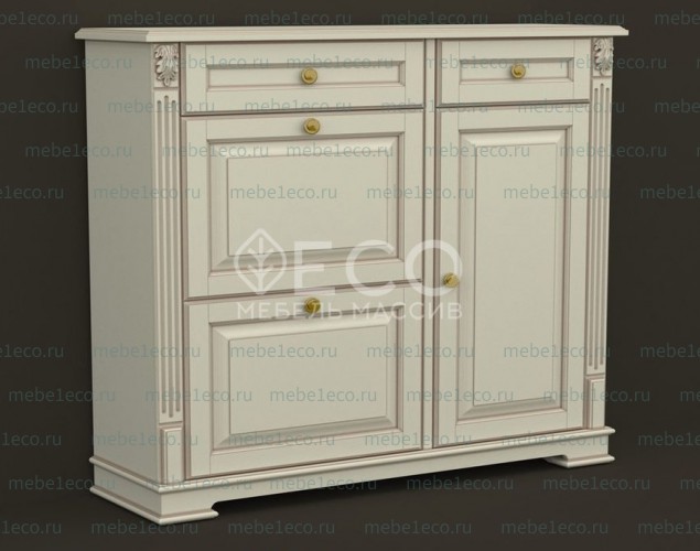 Обувница Классика - 403 из массива Ш-120см,В-120см,Г-45см