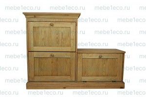 Обувница из массива Мираж Ш-110см,В-100см,Г-45см