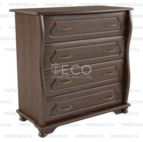 Комод Грация 4 ящика из массива Ш-90см,В-95см,Г-45см