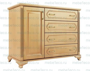 Комод Лион из массива Ш-130см,В-100см,Г-45см