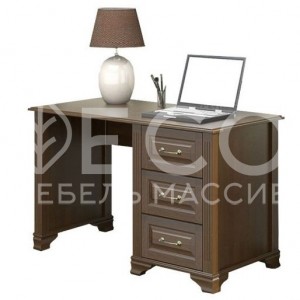 Письменный стол № 3 из массива Ш-120см,В-75см,Г-60см