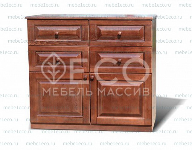 Комод Аккорд из массива Ш-90см,В-90см,Г-45см