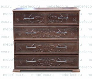 Комод Рич из массива Ш-100см,В-90см,Г-45см