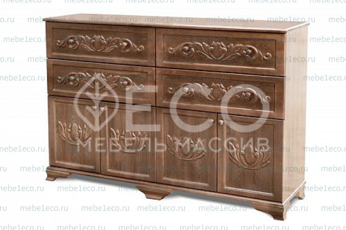 Комод Орхидея из массива Ш-160см,В-100см,Г-45см