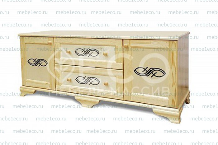 Комод Сатори модель № 2 из массива Ш-130см,В-55см,Г-40см