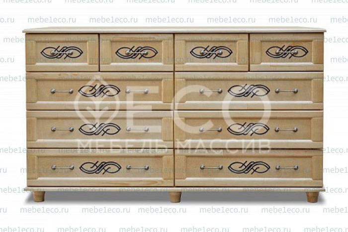Комод Сатори модель № 3 из массива Ш-160см,В-90см,Г-45см