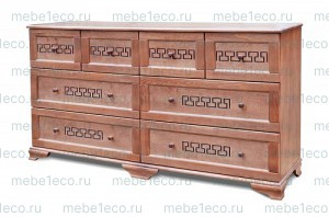 Комод Афина модель № 2 из массива Ш-140см,В-90см,Г-45см